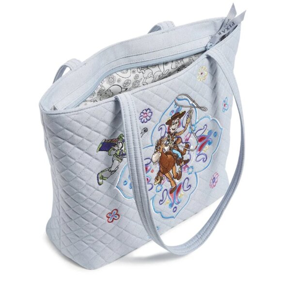 Disney X Vera Bradley Toy Story Andy's Room Small Vera Tote Shoulder Bag NWT - Picture 2 of 9